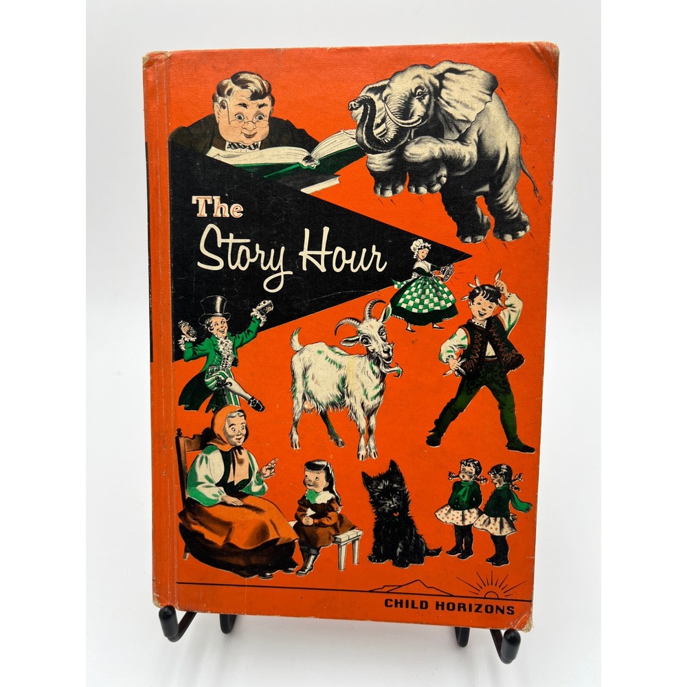 The Story Hour Child Horizons Vintage 1959 Hardcover Esther M Bjoland Childrens